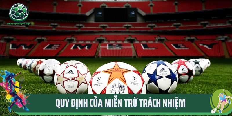 Chính Sách Miễn Trừ Trách Nhiệm Tại Trang Web Soikeophatgoc 2 Quy định của miễn trừ trách nhiệm Soikeophatgoc